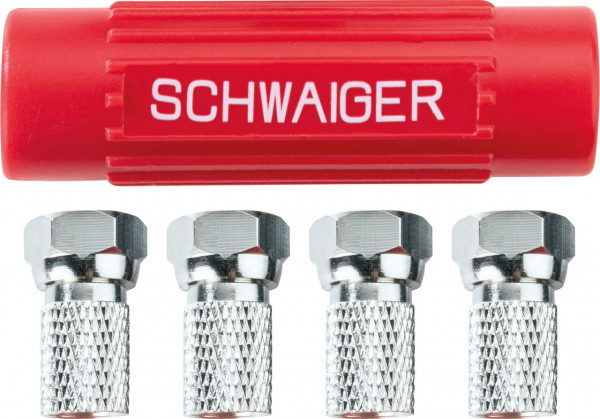 SCHWAIGER Aufdrehhilfe Set, Rot