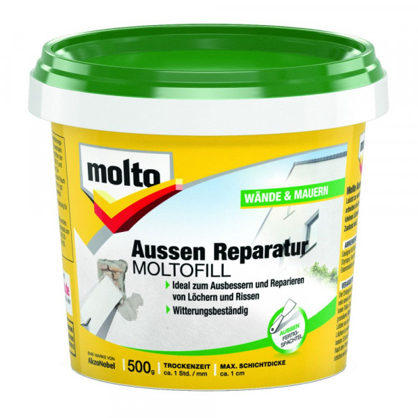 Molto Reparatur Moltofill außen 500 gr