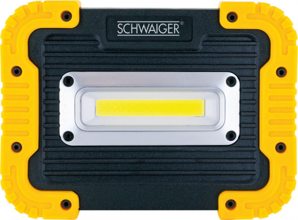 SCHWAIGER Multifunktionsstrahler, Schwarz/Gelb