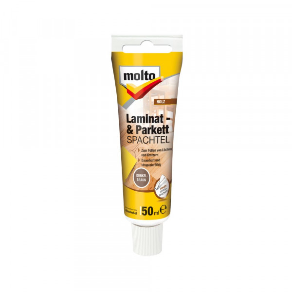 Molto Laminat + Parkettspachtel Dunkelbr 50 ml