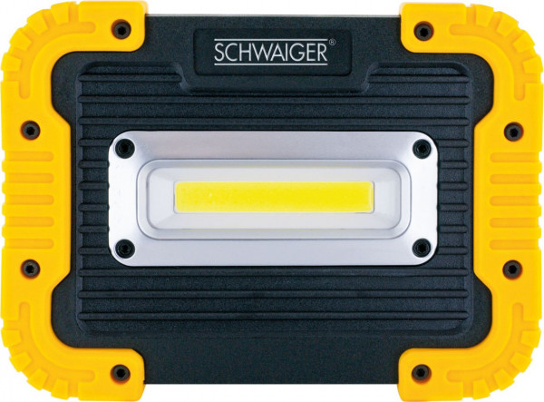 SCHWAIGER Multifunktionsstrahler, Schwarz/Gelb