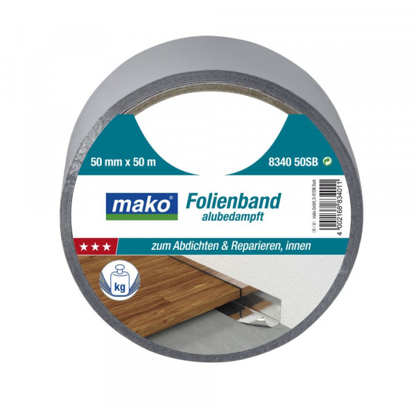 mako Folienband, alubedampft, KOMFORT