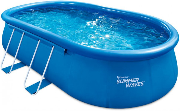 Summer Waves Quick Set Pool, 305 x 549 x 107 cm, Blau