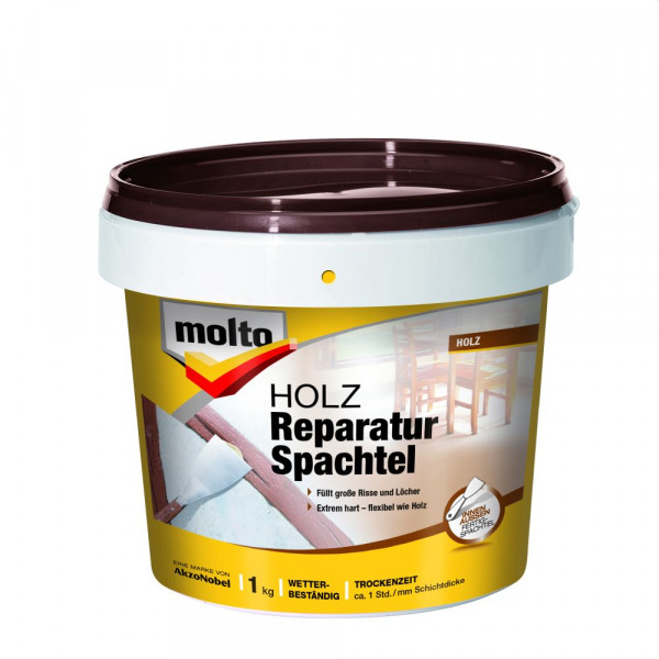 Molto Holz-Reparatur-Spachtel 1 kg