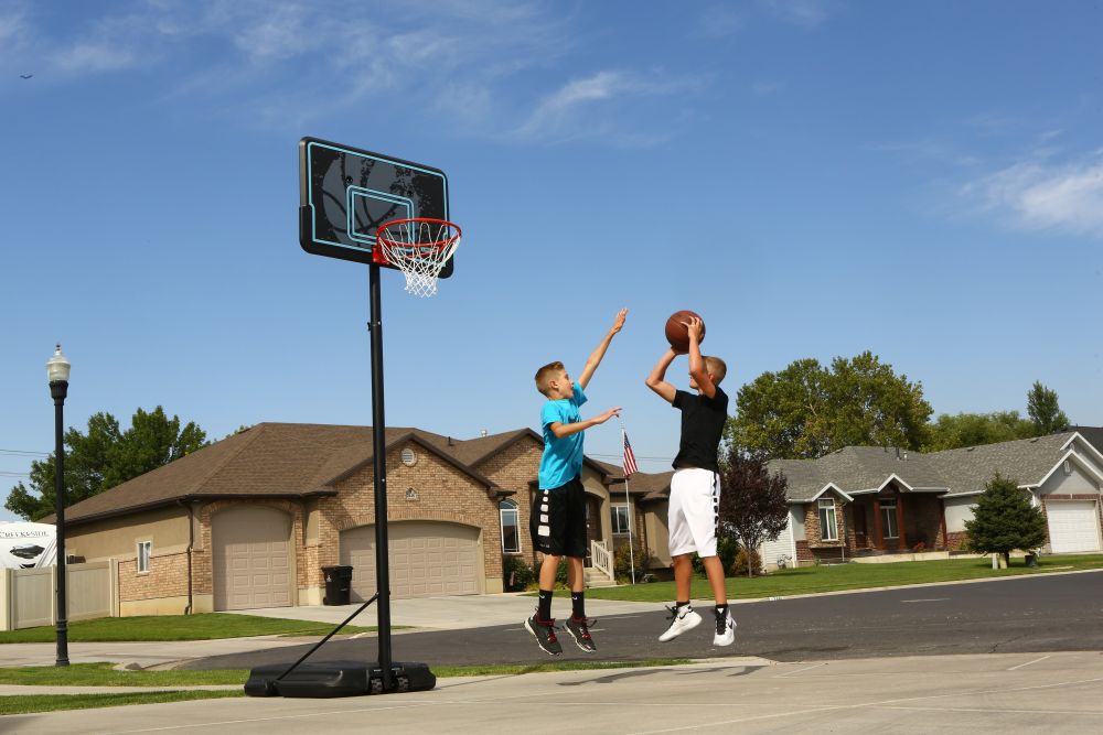 Texas Korb Garten! Baumarkt Efinger Basketball höhenverstellbar | Lifetime rund - und ums Onlineshop Haus alles