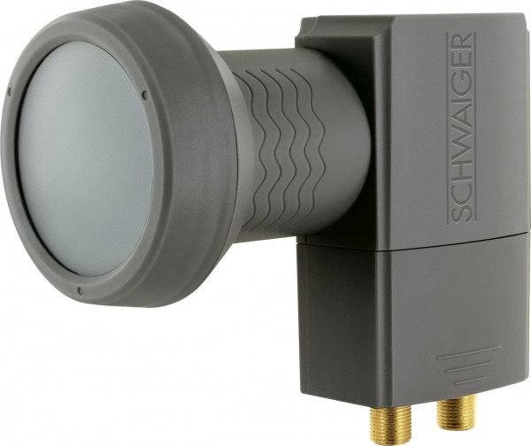 SCHWAIGER Digital Twin-LNB, Anthrazit