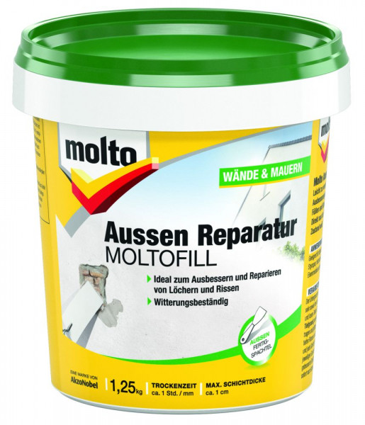 Molto Reparatur Moltofill außen 1,25 kg