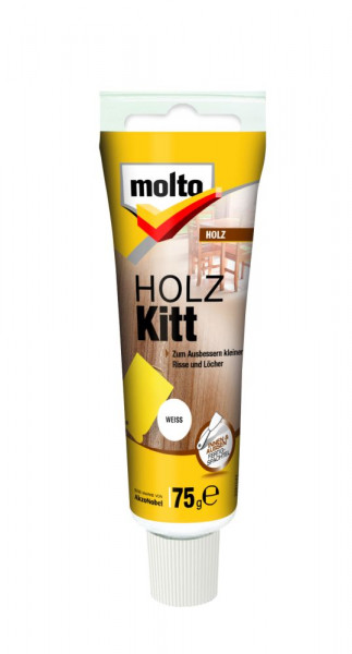 Molto Holz-Kitt Weiss 75 gr